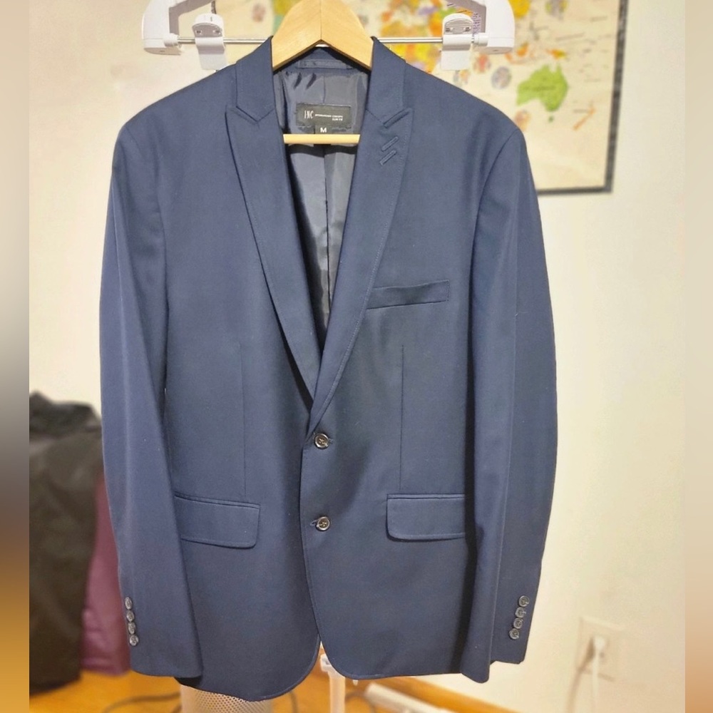 INC men’s navy blazer SIZE M